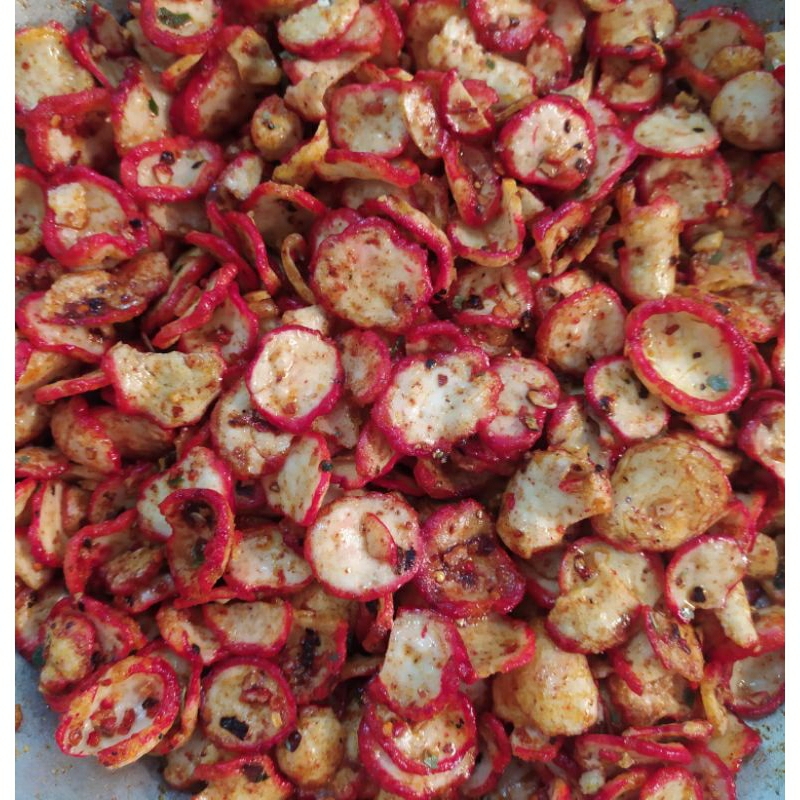 

Seblak kering krupuk seblak pedas daun jeruk