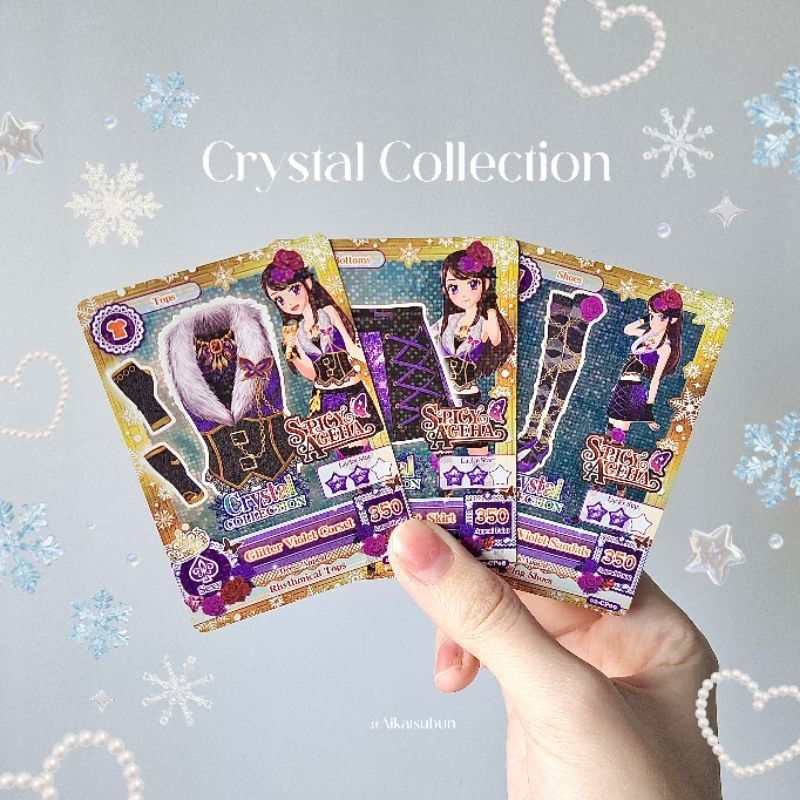 kartu Aikatsu ORI | Crystal collection