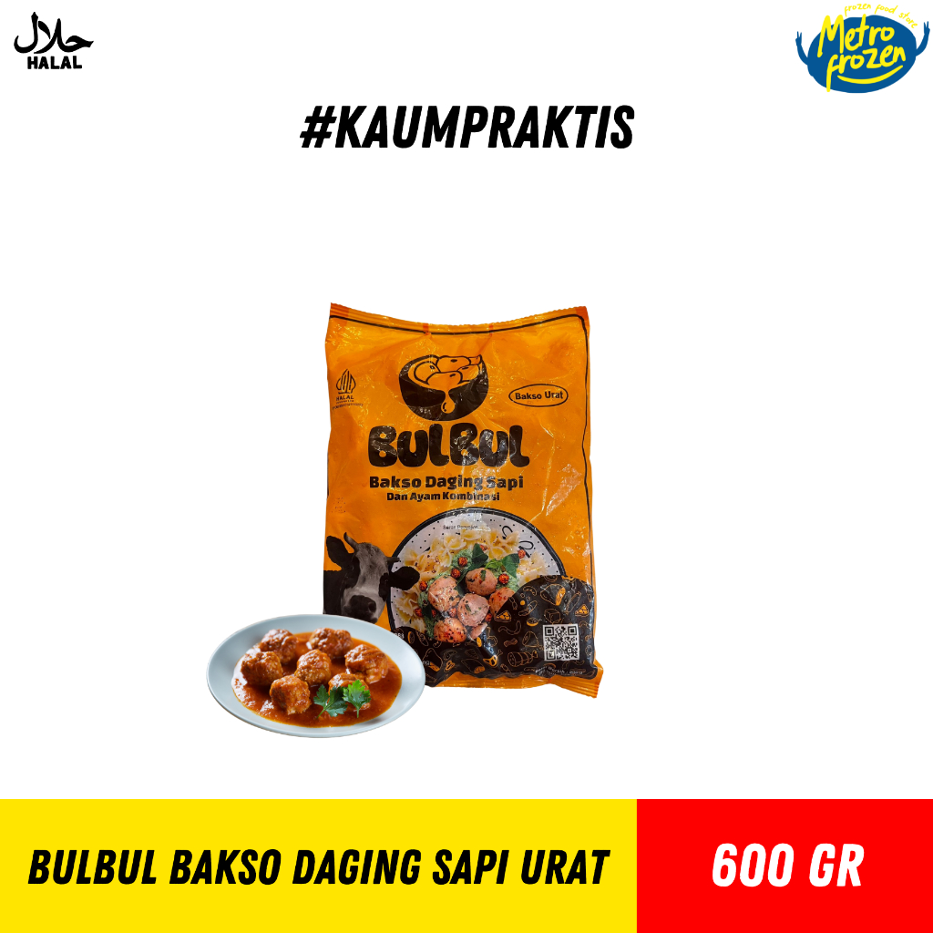 

DAENG BulBul Bakso Sapi urat 600gr