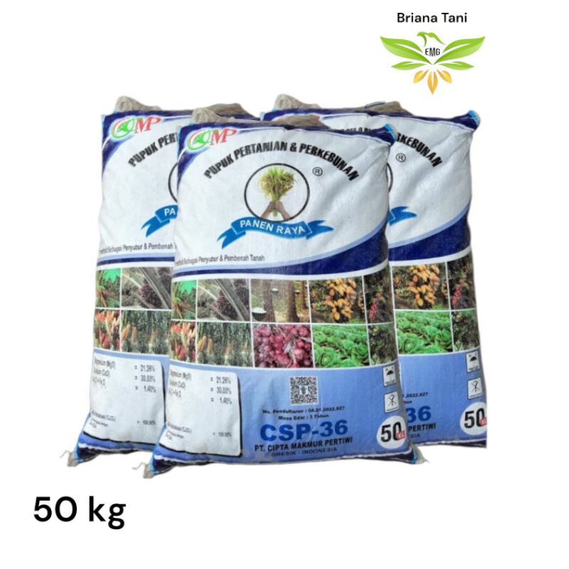 ￼Karungan PUPUK CSP-36 50KG Pembenah Tanah CIPTA MAKMUR PERTIWI