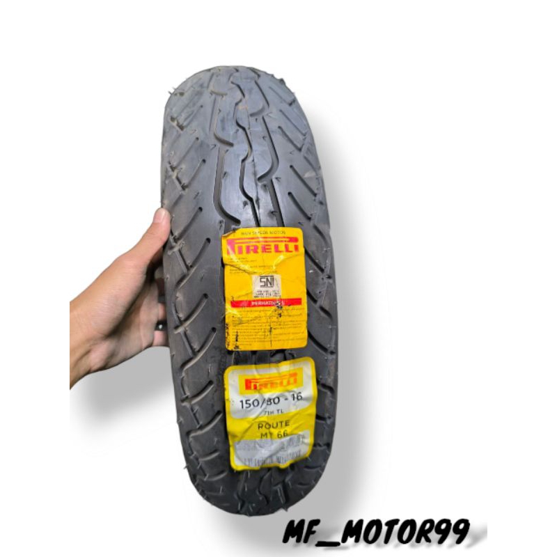 PROMO SALE BAN PIRELLI 150/80-16 MT66 ROUTE TUBELESS 150 80 RING 16 CUCI GUDANG BARU STOK LAMA