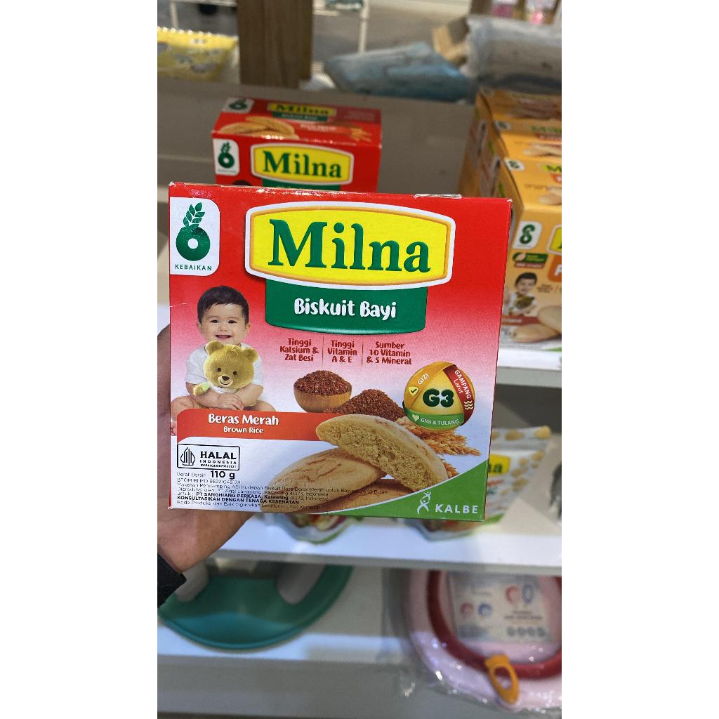 MILNA BISKUIT BAYI BERAS MERAH