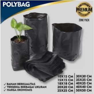 Polibek/Polybag/Kantong Tanaman Ukuran 60x60 Tebal 1Kg