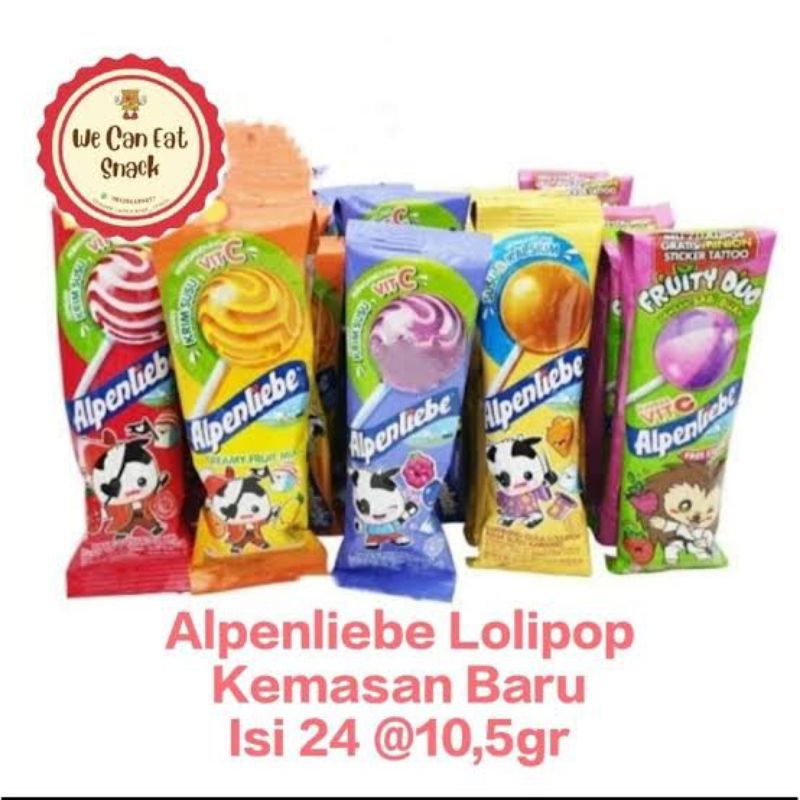 

ALPENLIEBE LOLLIPOP VARIASI NETTO 24 PCS