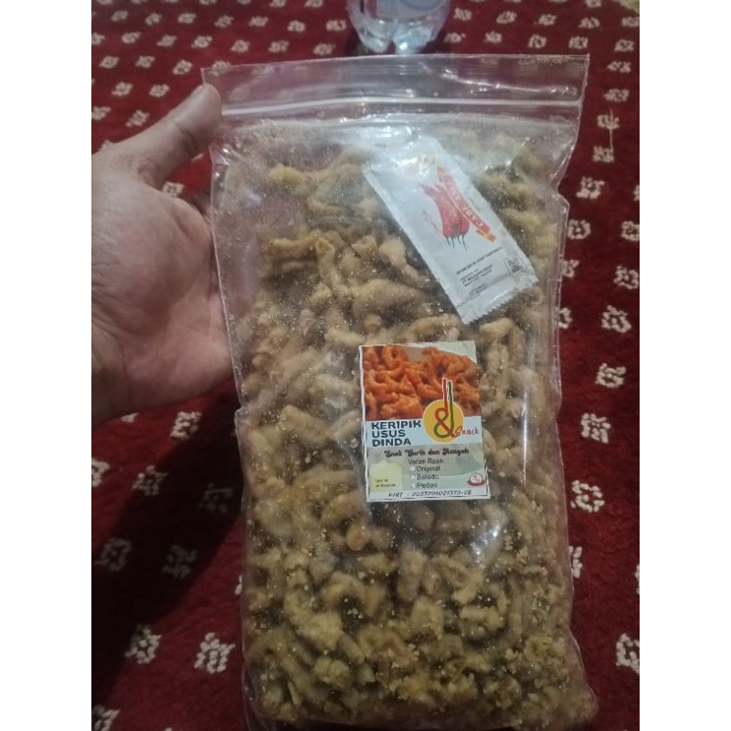 

keripik usus ayam