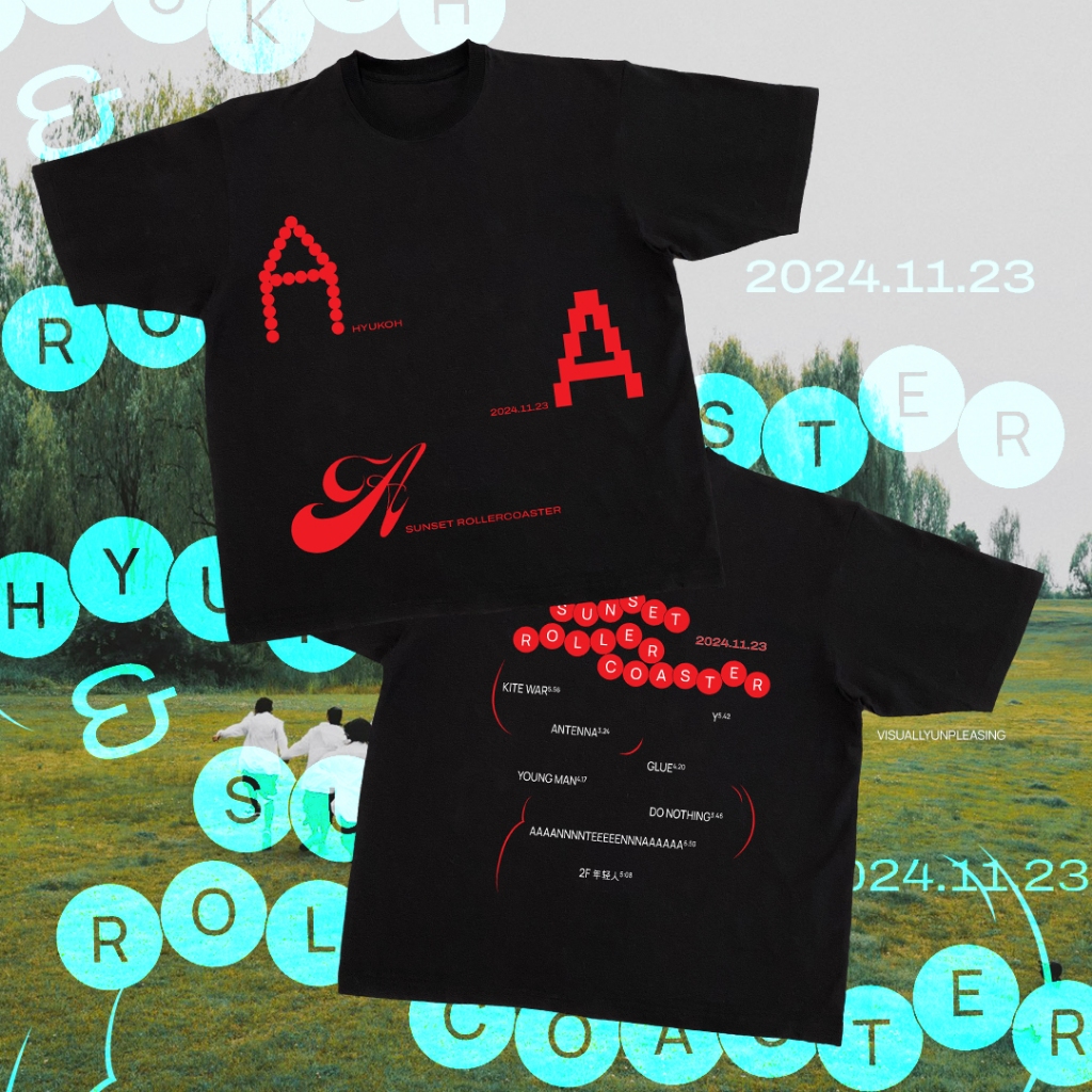 HYUKOH X SUNSET ROLLERCOASTER T-Shirt