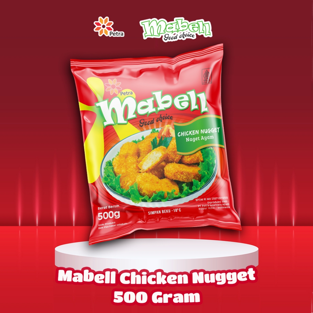 

Mabell Nugget Ayam Ala Carte 500 Gram Promo