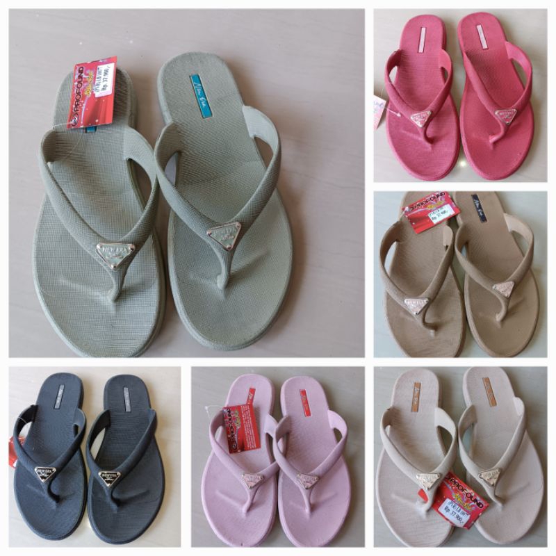 Sandal Japit Wanita New Era LB 10077/Sandal Karet Wanita