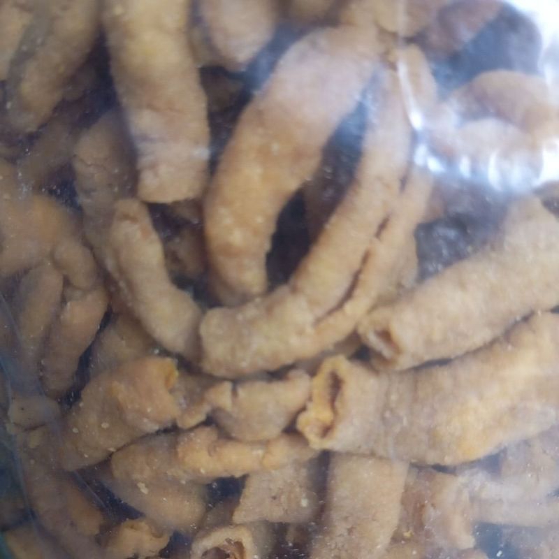 

keripik usus krispy