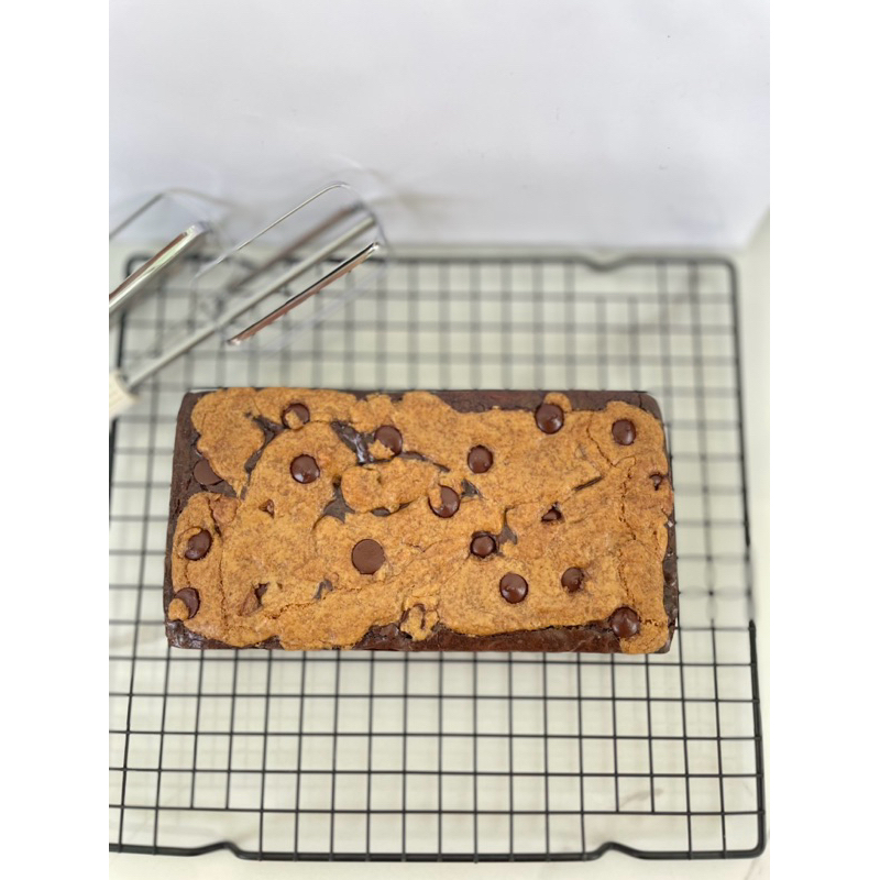 

Brownies cookies - brookies - cookies - hampers natal - cookie brownies - fudgy brownies - brownies cookie