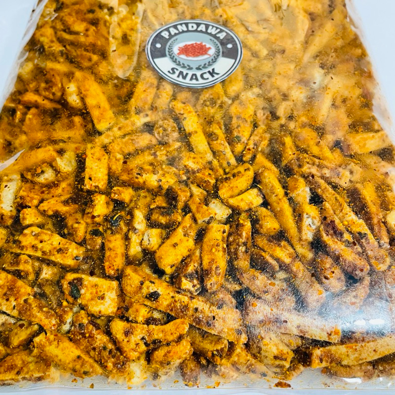 

RB Basreng 1kg Rendang Pedas Daun Jeruk