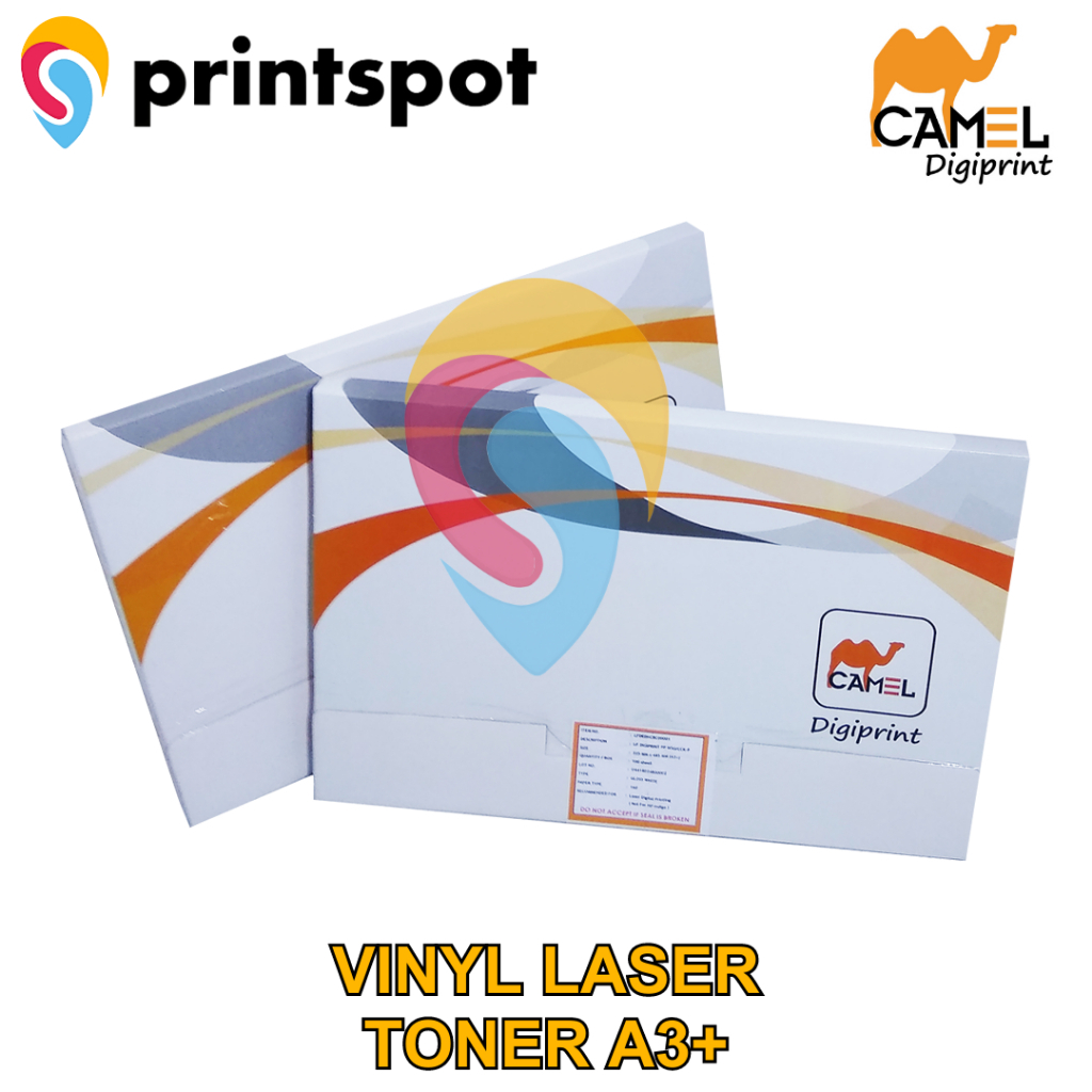 

Paket Hemat Camel Digiprint 5 Pack Sticker Vinyl PP PET White Gloss White Matte Transparan Digital Print Laser Toner Stiker Plastik Anti Air Tidak Mudah Sobek A3+