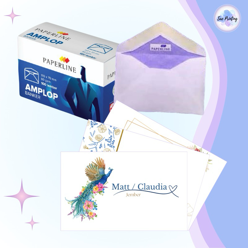 

Cetak Nama Amplop / Nama Amplop Kondangan / Kop Amplop