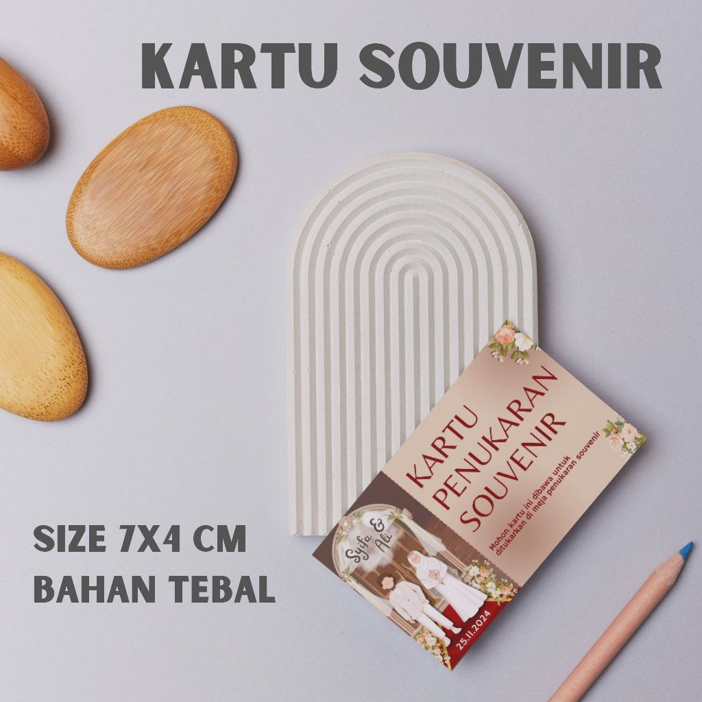 

Kartu Souvenir Pernikahan
