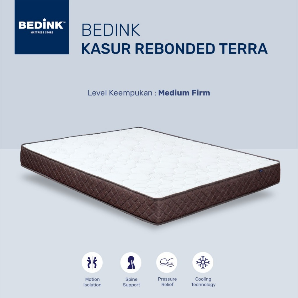 Bedink Kasur Rebonded Terra Uk 160x200