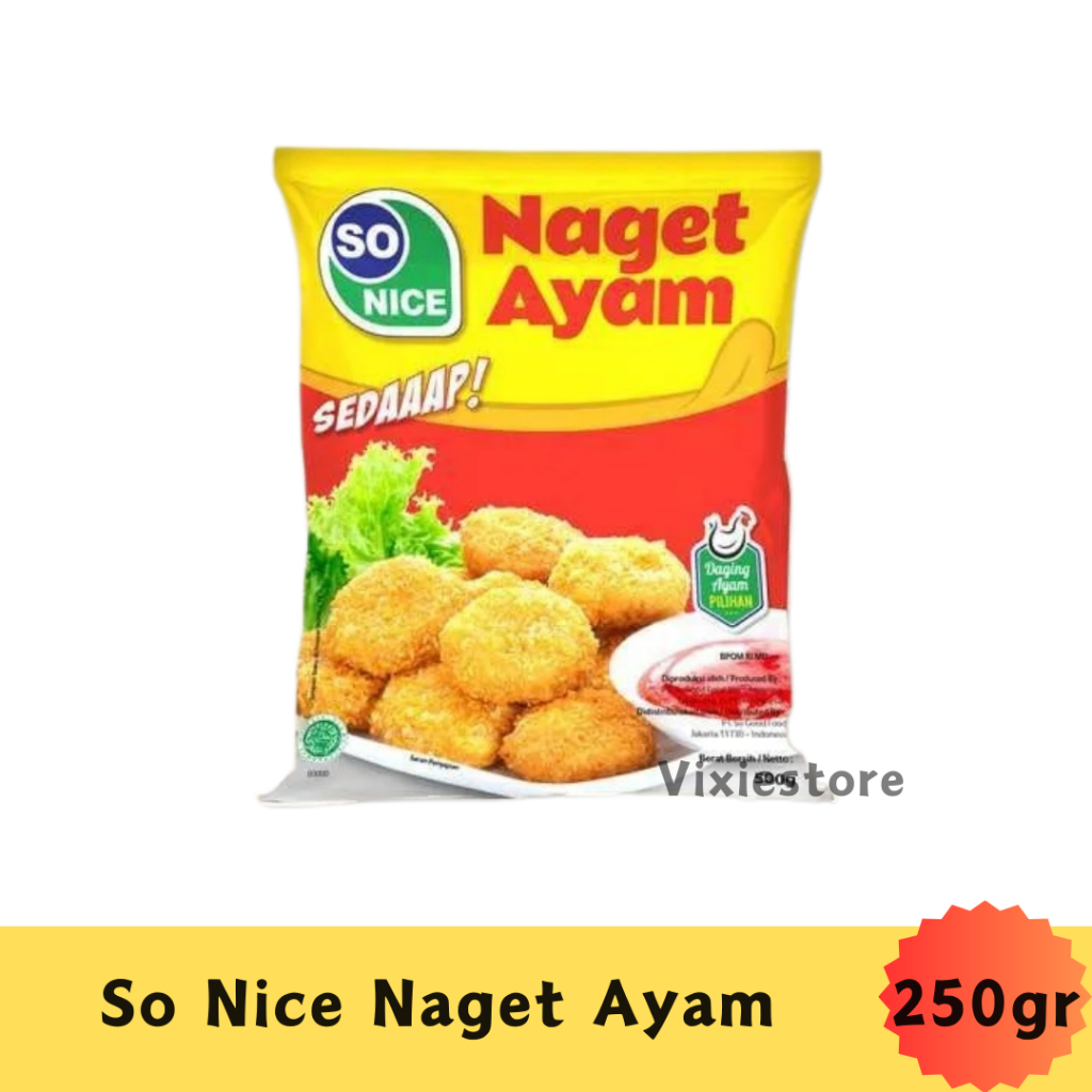 

So Nice Naget Ayam 250gr