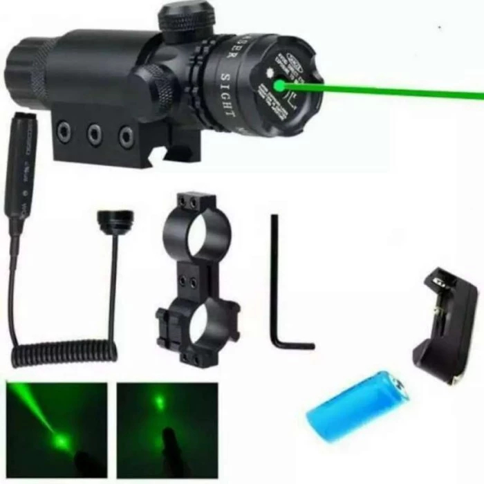 LASER SENAPAN TEMBAK SCOPE LASER HIJAU 803