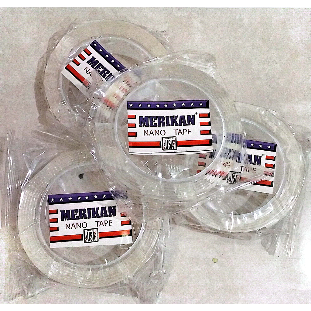 

ISOLASI/NANO TAPE / DOUBLE TAPE 3CM X 2MM X 2 MTR