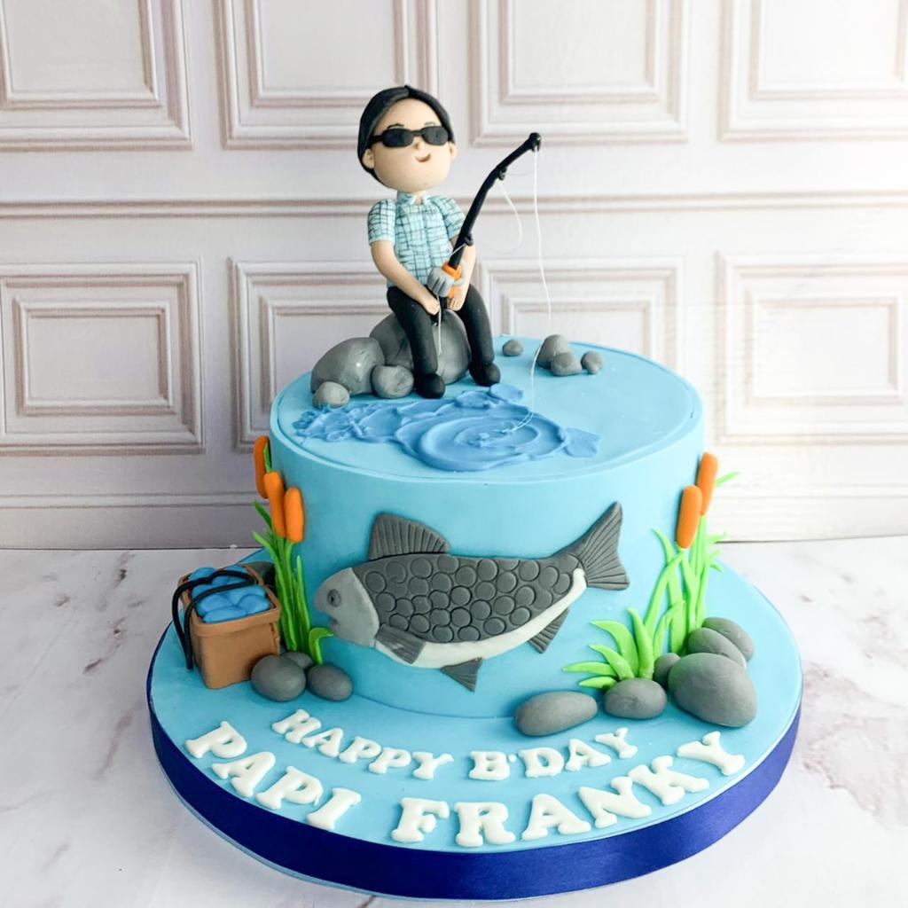

Kue Ulang Tahun/Birthday Cake/Kue Ultah Tema Ikan/Kue Ultah Tema Mancing/Kue Birthday Jakarta