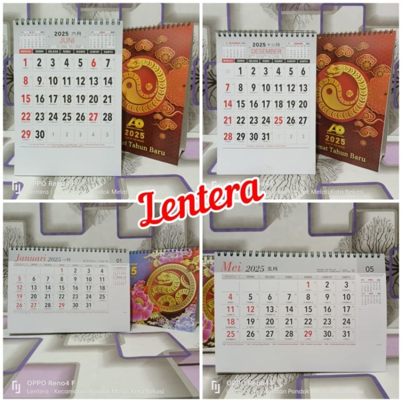 

kalender meja angka besar 2025