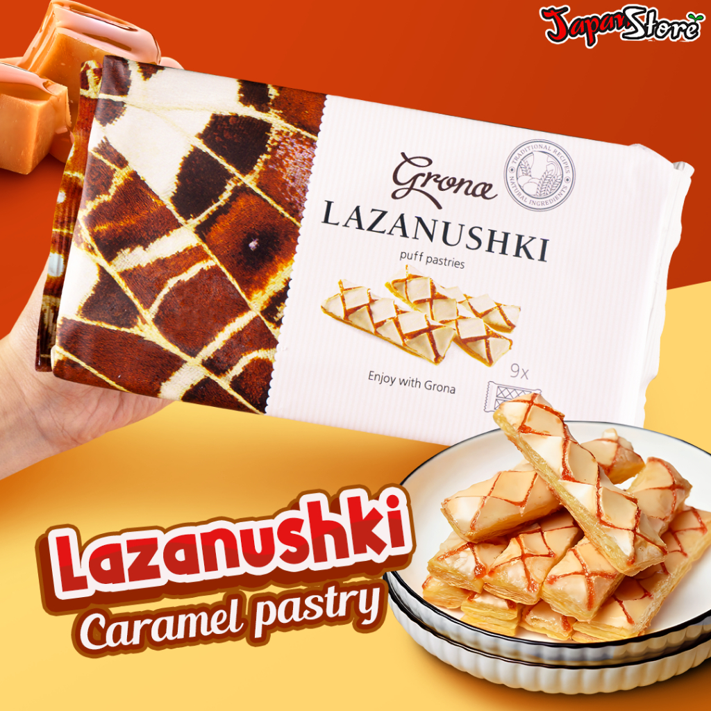 Grona Puff Pastry Lazanushki [9 Pcs x 2 Batang]