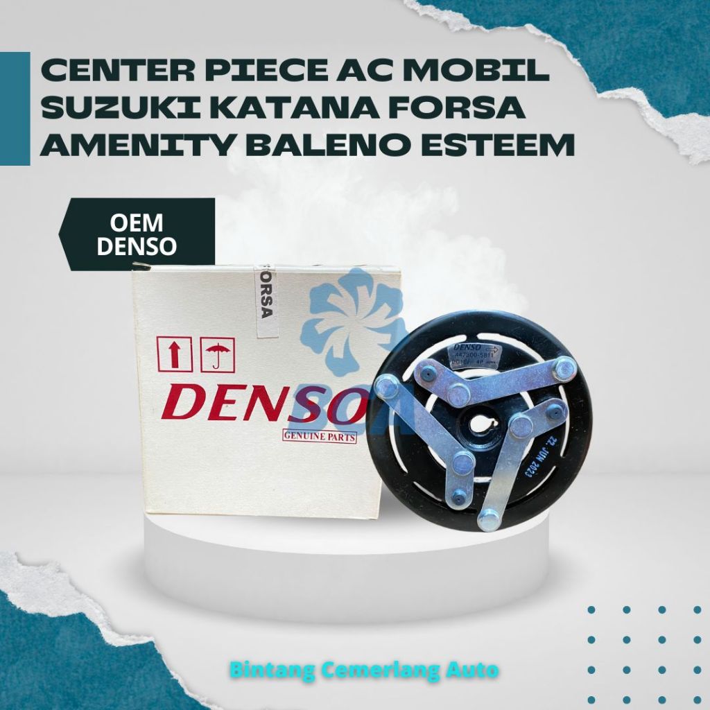 CENTER PIECE KOPLING PULLY KOMPRESOR AC Mobil Suzuki Katana Forsa Amenity Baleno Esteem KWALITAS TER