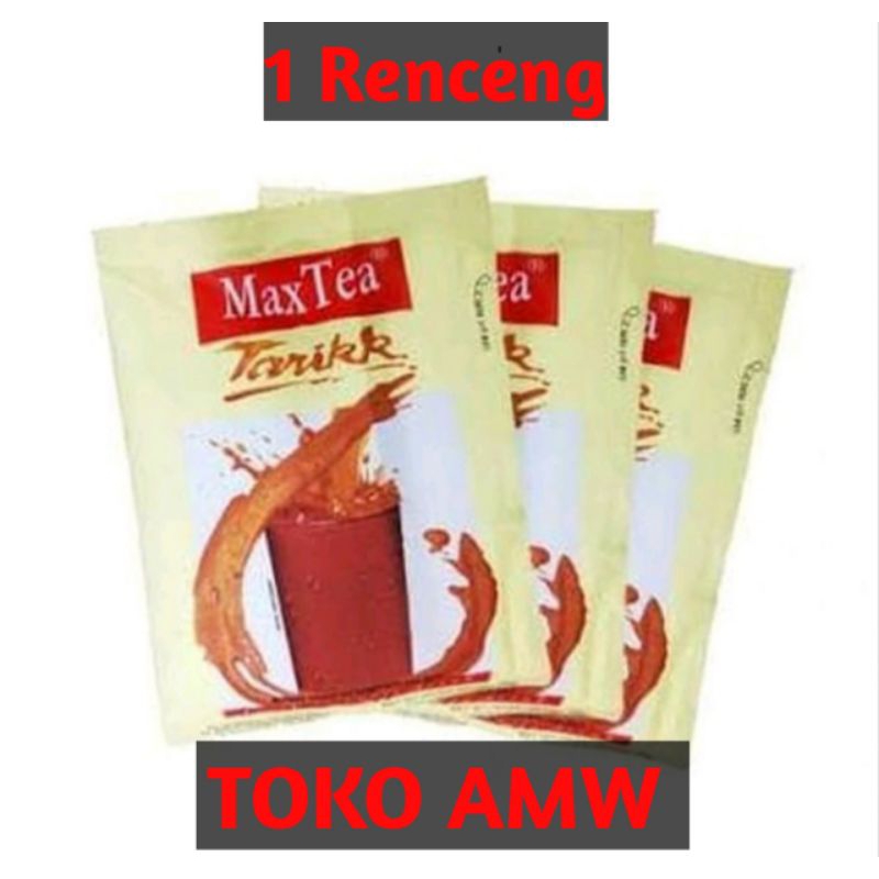 

Maxtea Teh Tarik [25 gr x 10 sachet] 1 renceng