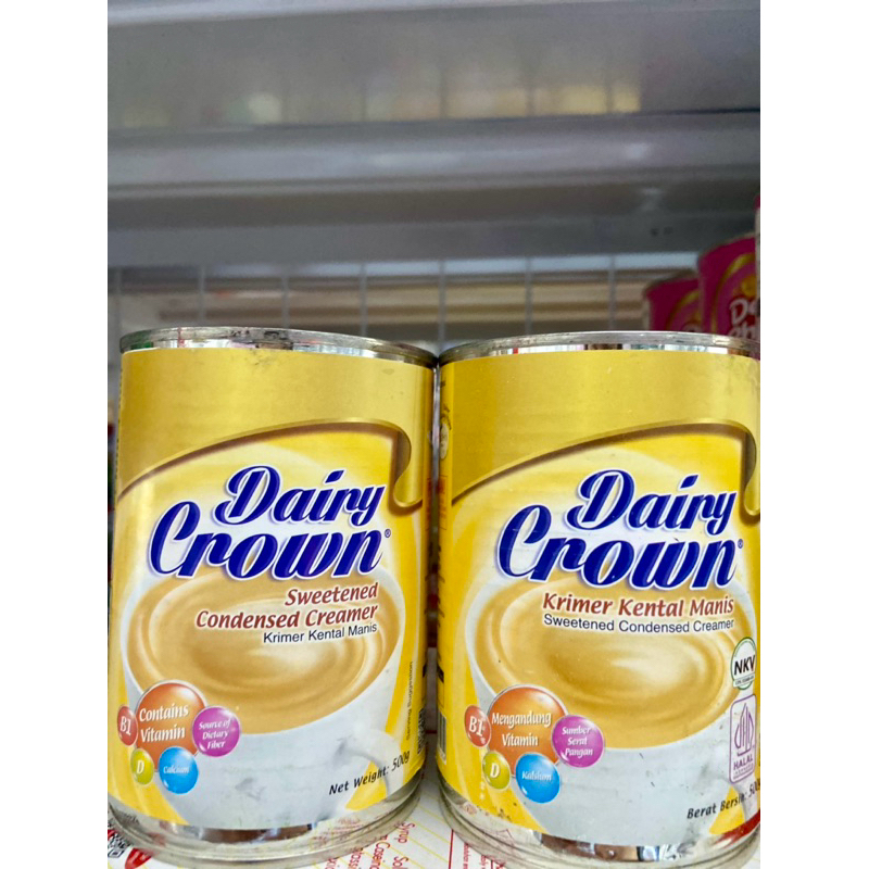 

Krimer kental manis Dairy Crown 500g