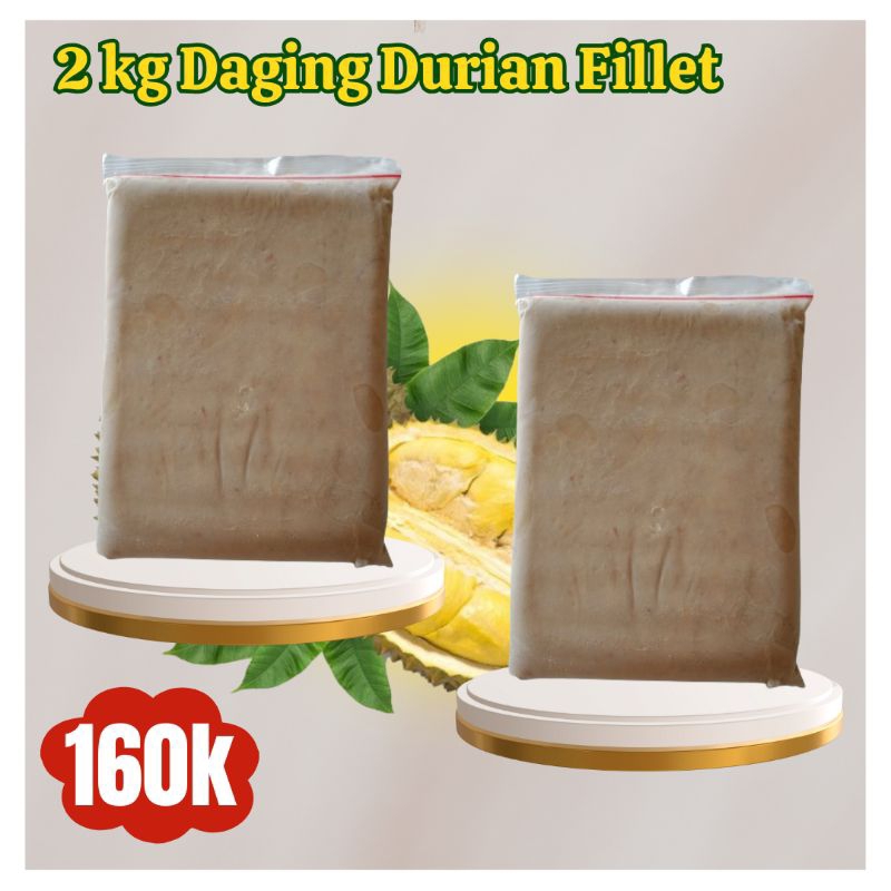 

Promo Paket Duo Daging Durian fillet