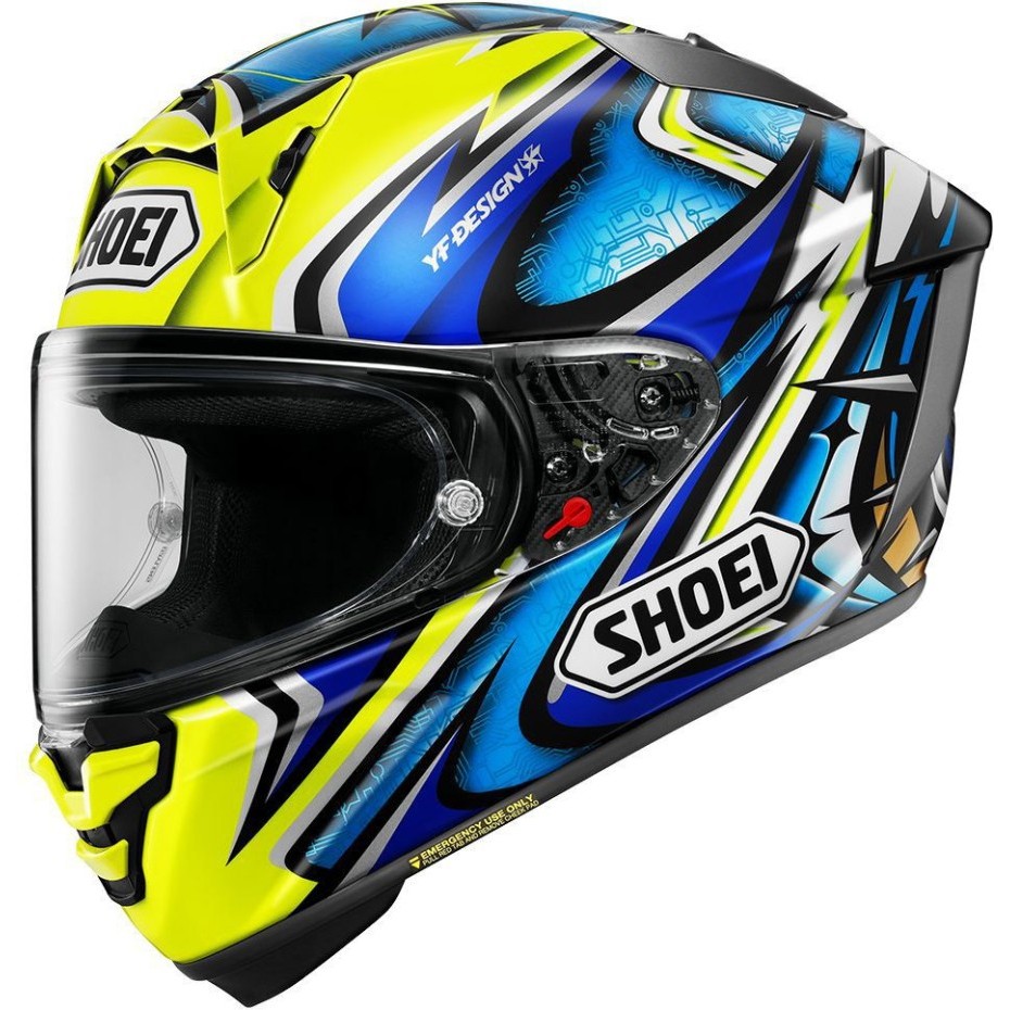 SHOEI X15 DAIJIRO KATO TC3 X-FIFTEEN SINGLE VISOR