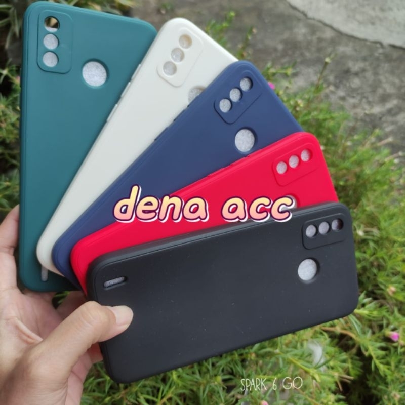 Soft Case Silikon Case Macaron Tecno Spark 6 Go