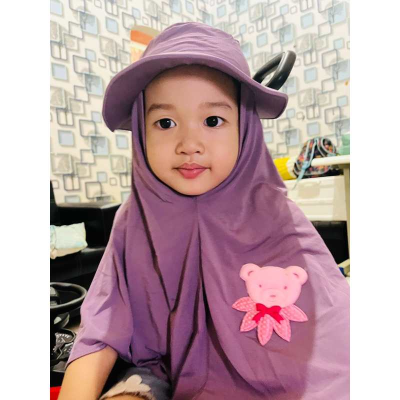 Jilbab Topi Anak