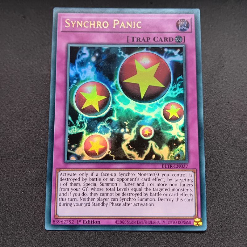 Yugioh Card Synchro Panic Ultra Rare