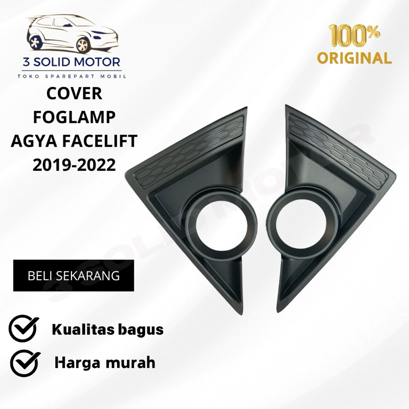 COVER FOGLAMP AGYA FECELIFT 2019-2022 ORIGINAL