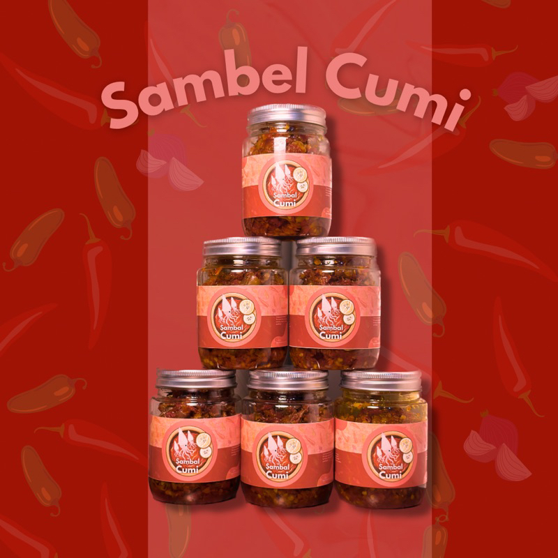 

Sambal Cumi 70 gr - Sambal Pedas