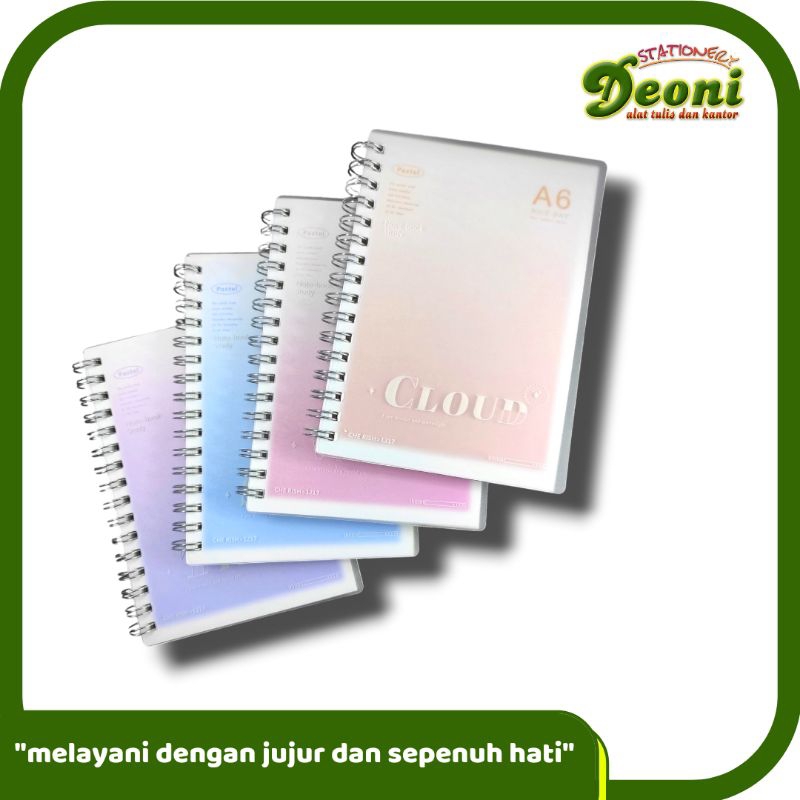 

Notebook Buku Spiral A6 3367