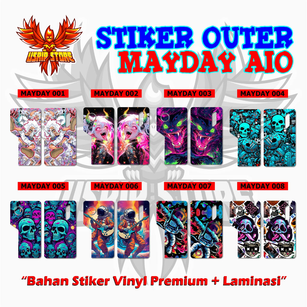 

STIKER GARSKIN MAYDAY OUTER