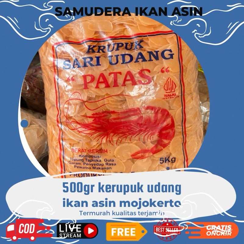 

500gr KRUPUK UDANG CAP PATAS