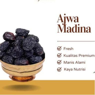 

Kurma Ajwa 1 kg Produk Asli Madina Manis Alami