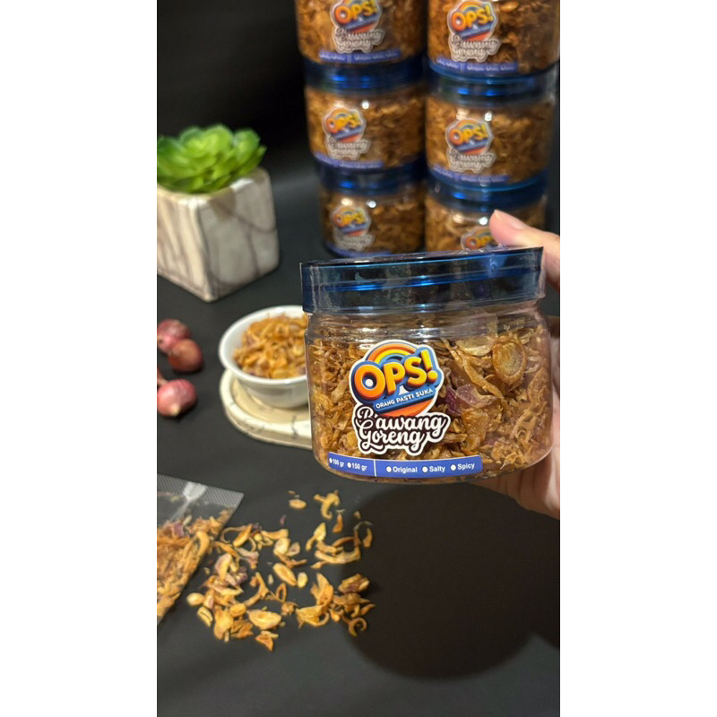 

OPS! Bawang Goreng Premium 100Gram Tanpa Campuran
