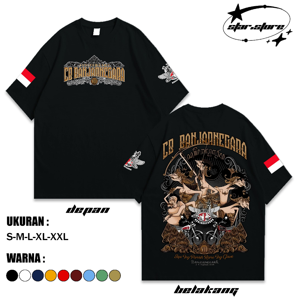 KAOS CB BANJARNEGARA ORIGINAL / honda gank / CB POLICE JATENG JATIM / PENAK NYEBE RACING HEREX / KAO