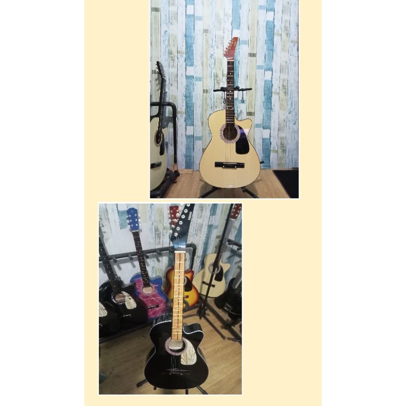 OLSHOP BANJARMASIN - gitar baru Yamaha FG320STL akustik bunyi dan kualitas di jamin mantap senar ren