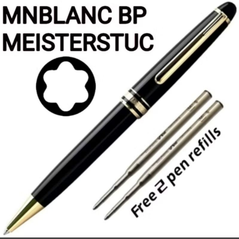 

Bulpoint MonBlnc Meisterstuck BP Free 2 Refill Pen Gratis Grafir Nama / Logo