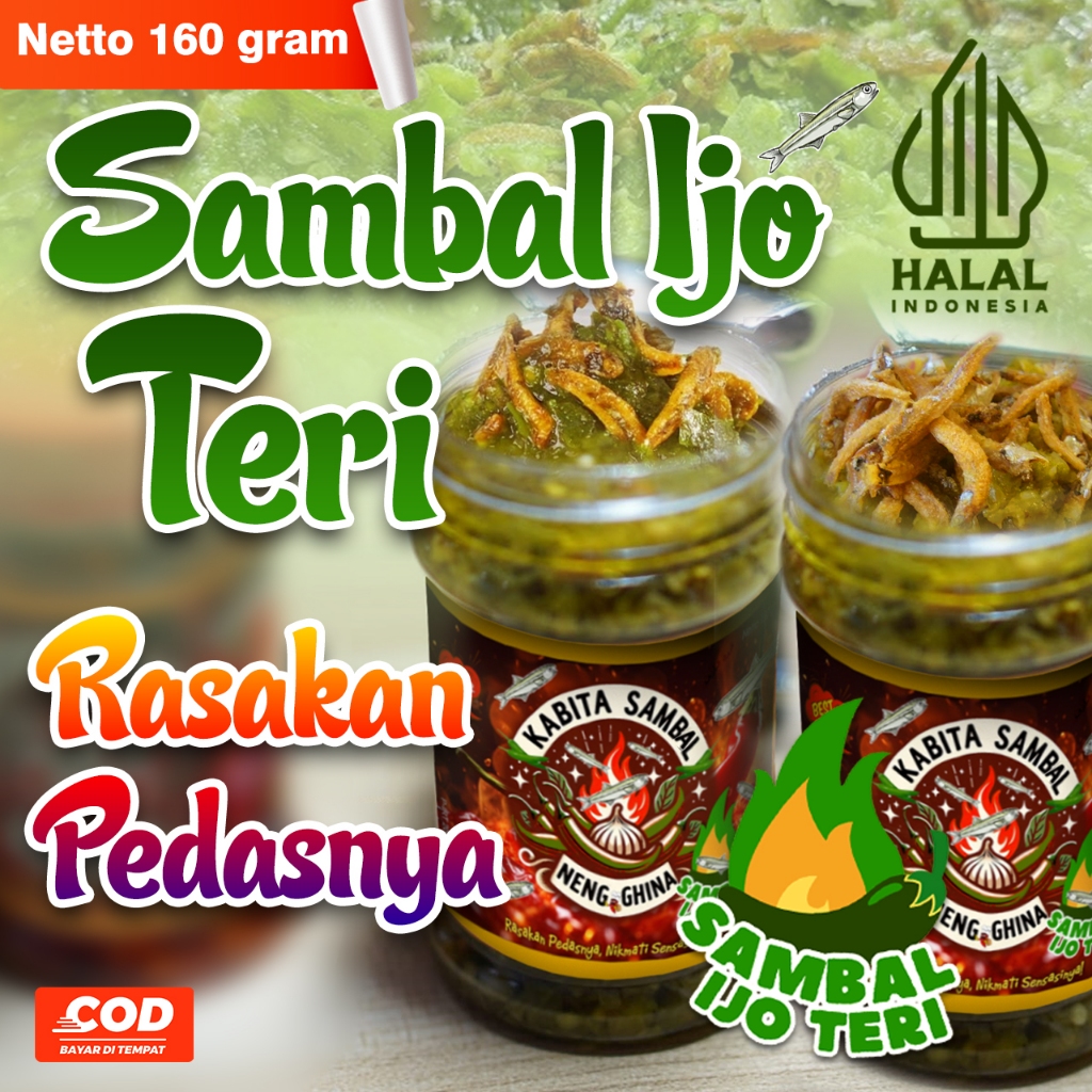 

SAMBAL TERI CABE IJO - Neng Ghina | Rasa Pedas yang Membangkitkan Selera