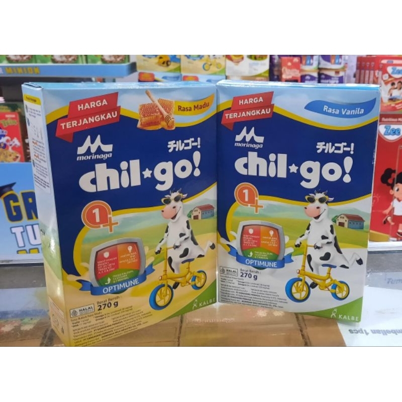 

Morinaga Chil Go Susu Bubuk Tahap 1+