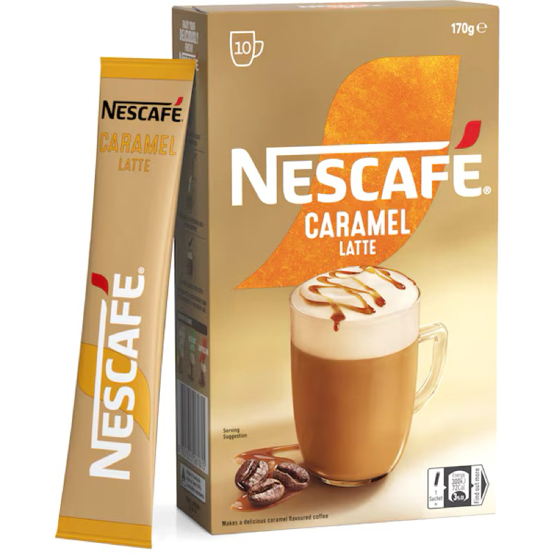 

Nescafe Caramel Latte Coffee Sachets 10 Pack - Australia