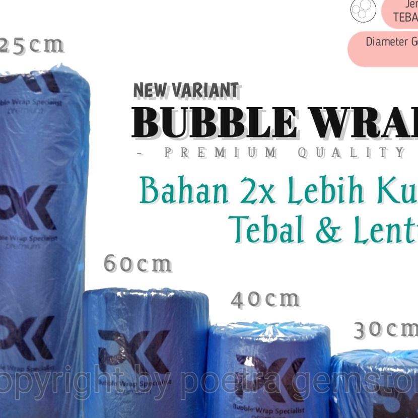 

Terbaik Bubble Wrap Premium Ekonomis Quality Plastik Wraping PKK