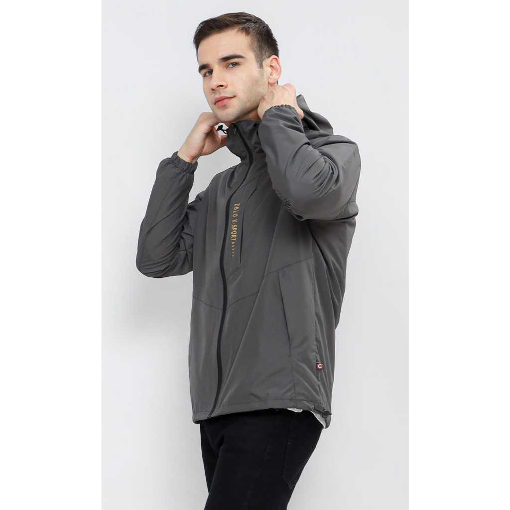 Jaket Pria Parasut Premium Original Olahraga Outdoor Cagoule Anorak Parasut Maze Jacket Gunung