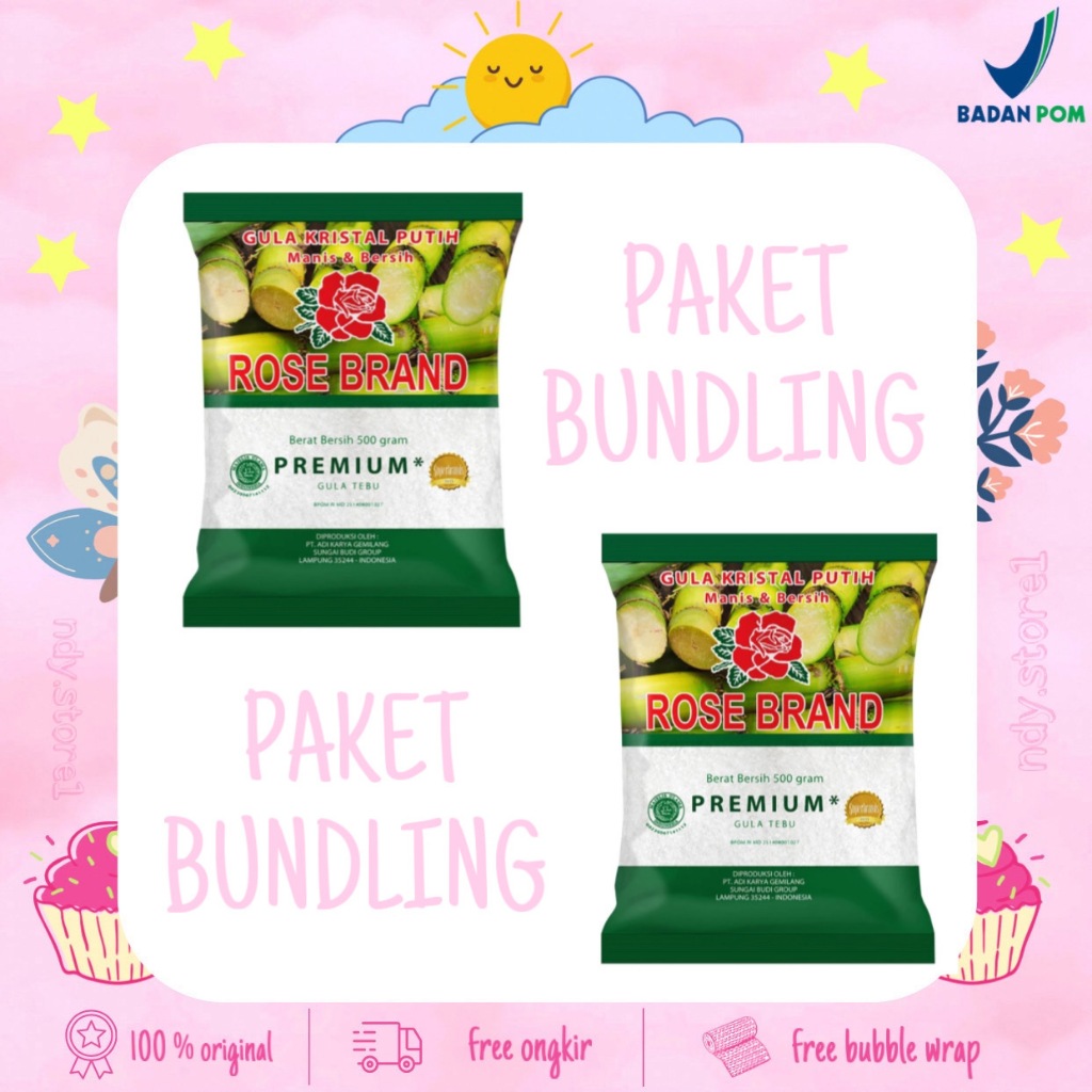 

PAKET BUNDLING Gula Rosebrand Hijau ( ISI 2Kg )
