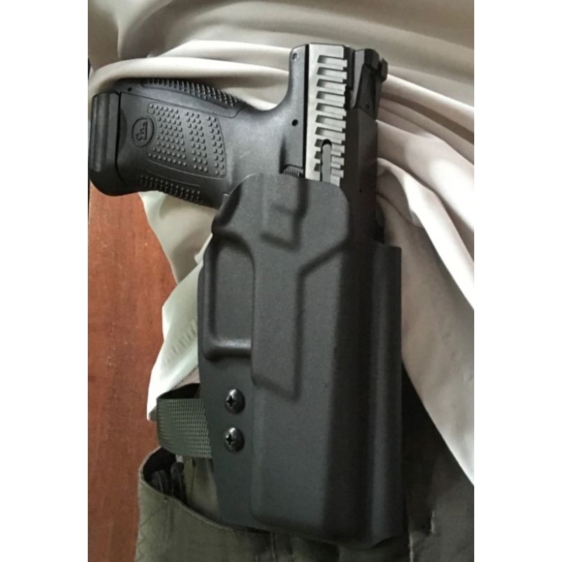 Holster CZ P10 C OWB Sarung CZ P10C Luar Pinggang Kydex
